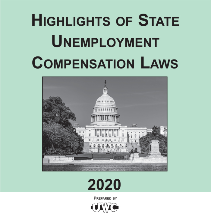 Highlights of State Unemployment Compensation Laws – Comparison of State Unemployment laws in 2020 (Green Book)
