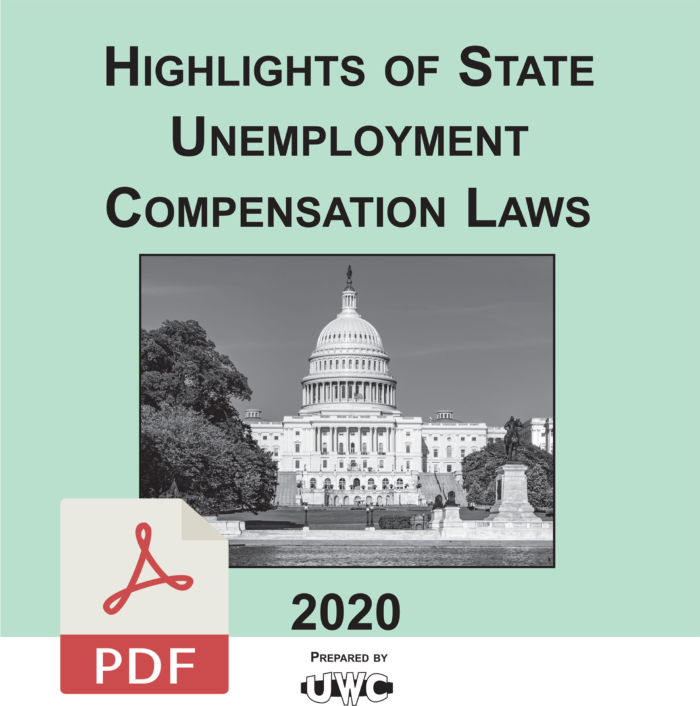 Highlights of State Unemployment Compensation Laws – Comparison of State Unemployment laws in 2020 (PDF Download)